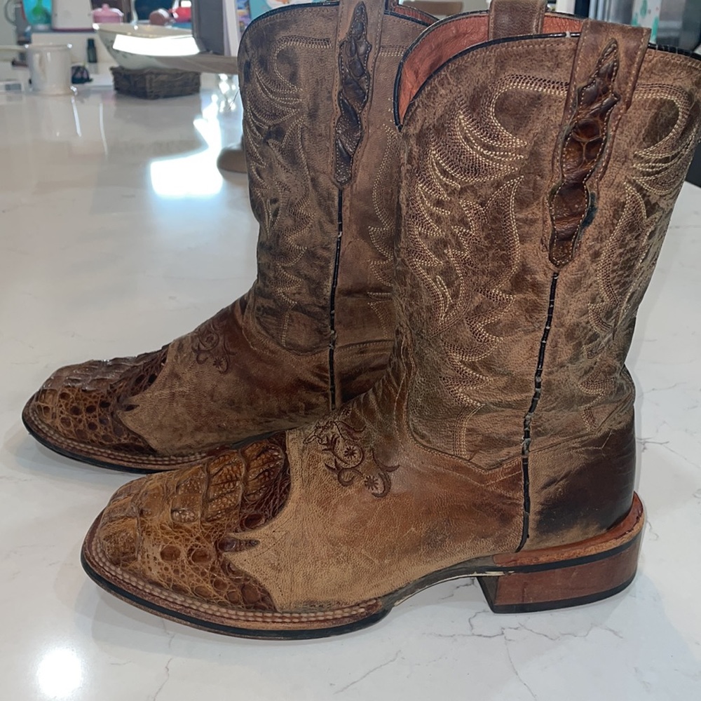 COPY - Dan Post Exotics Caiman Boots Men’s Size 10 1/2